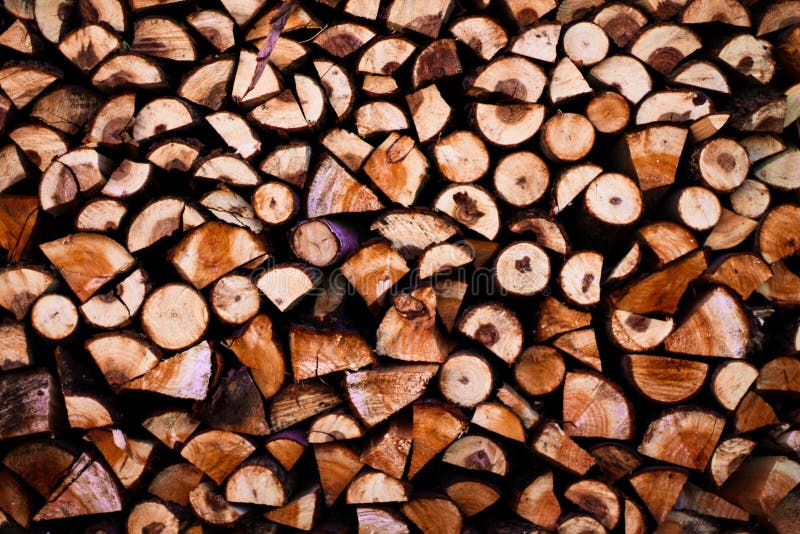 Laying the Wood in the Village Stock Image Image of holiday, road