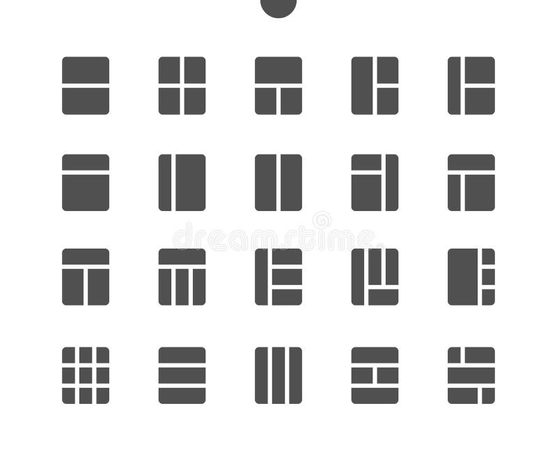 Layout v5 UI Pixel Perfect Well-crafted Vector vector illustration