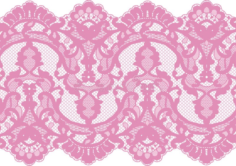 Laço sem emenda do rosa do vetor ilustração royalty free Laço sem emenda do rosa do vetor ilustração royalty free