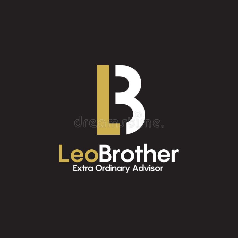 LB letter initial logo design template vector illustration