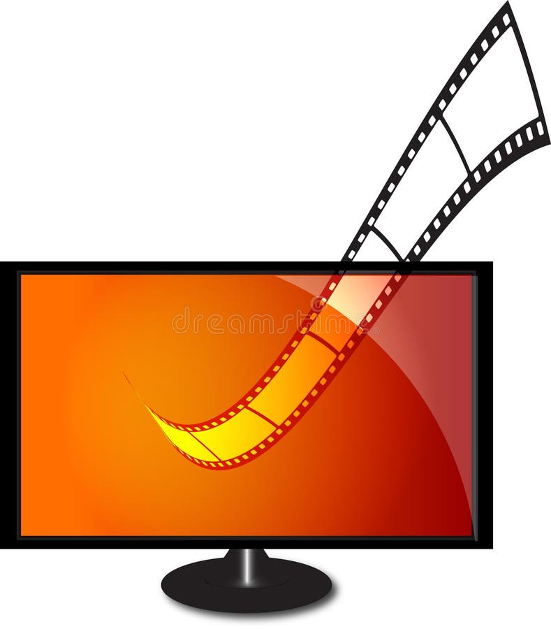 lcd monitor with film strip