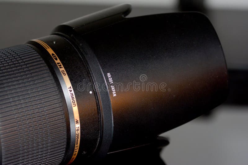 Ld Di SP Tamron AF 70-200mm F/2,8 Editorial Stock Image - Image of