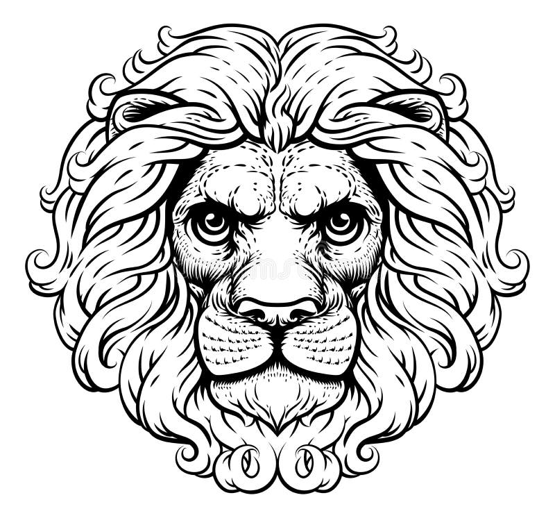 Cat Head Icon ilustração do vetor. Ilustração de mascote - 84584347