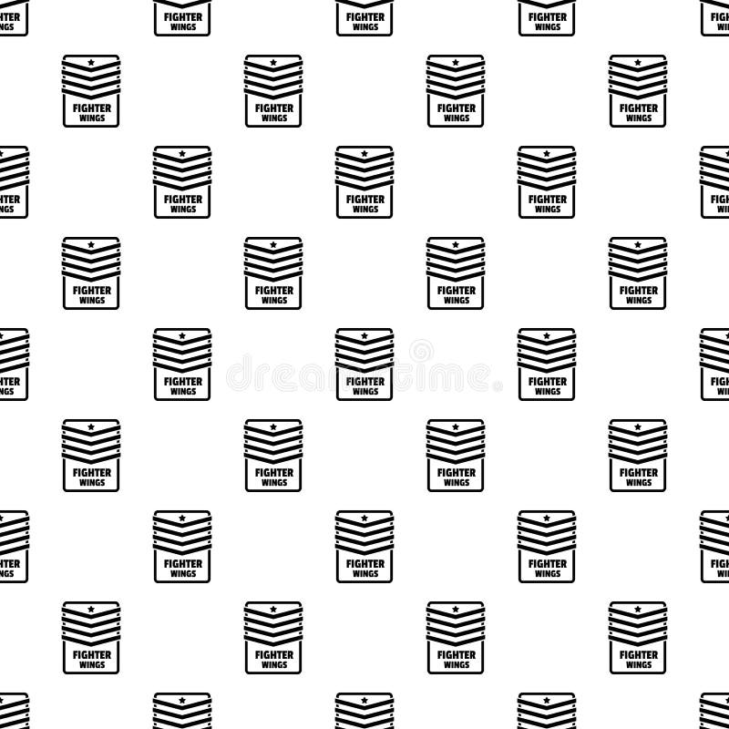 Le ali della truppa del combattente modellano il vettore senza cuciture royalty illustrazione gratis Le ali della truppa del combattente modellano il vettore senza cuciture royalty illustrazione gratis
