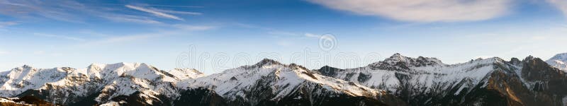 Le alpi fotografia stock Le alpi fotografia stock