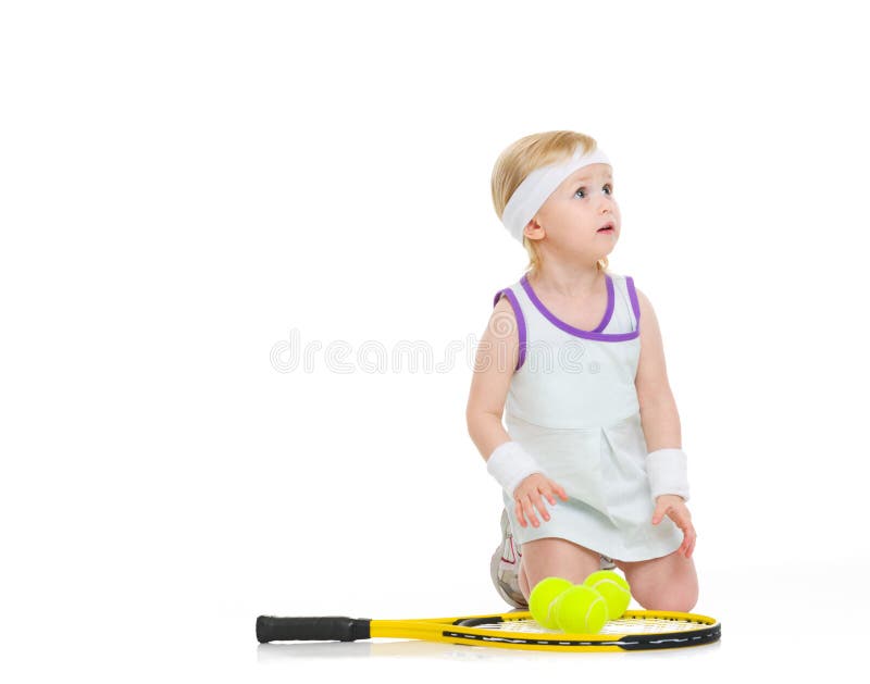 Le Bebe Dans Le Tennis Vetx Avec La Raquette Et Les Boules Photo Stock Image Du Isolement Billes Le Bebe Dans Le Tennis Vetx Avec La Raquette Et Les Boules Photo Stock Image Du Isolement Billes