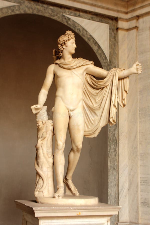 Le belvédère Apollo Musée de Vatican image stock Le belvédère Apollo Musée de Vatican image stock