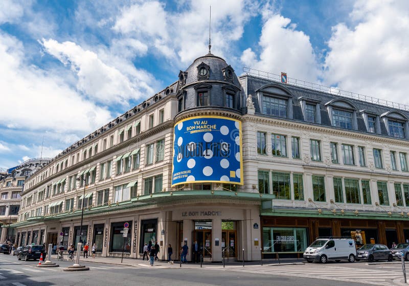 An Interior of the Trading Floor of Le Bon Marche Rive Gauche, the