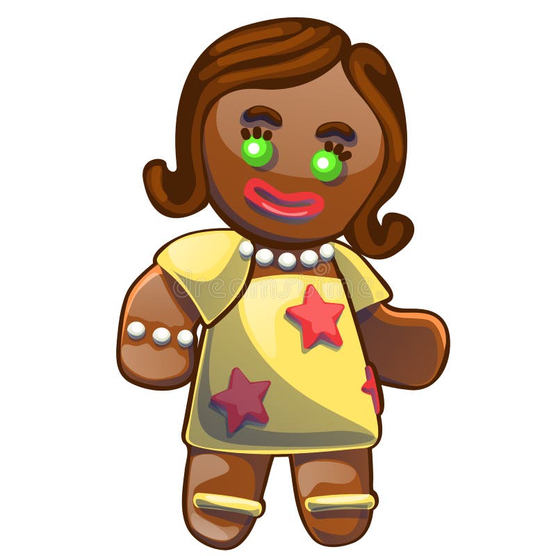 Le bonhomme en pain d'épice a décoré le glaçage coloré d'isolement sur le fond blanc Biscuit de vacances dans la forme de la fill illustration libre de droits Le bonhomme en pain d'épice a décoré le glaçage coloré d'isolement sur le fond blanc Biscuit de vacances dans la forme de la fill illustration libre de droits