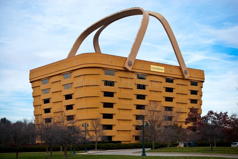 Siège social de Longaberger Company de Basket Shaped photos stock Siège social de Longaberger Company de Basket Shaped photos stock