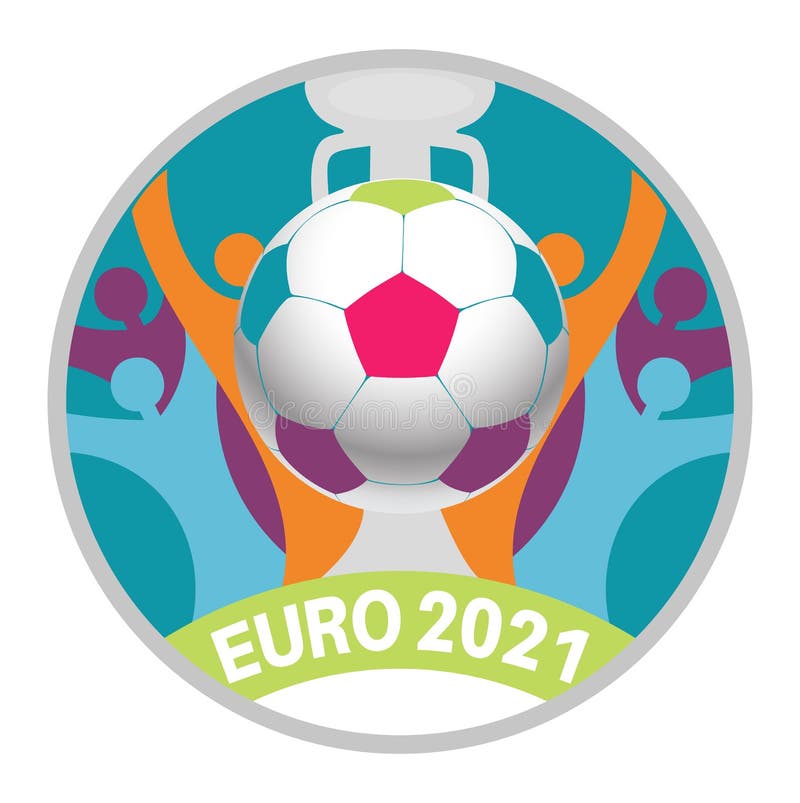Le championnat d'europe de football de l'euro l'euro 2020 a été annulé et sera maintenant en 2021 illustration jouée vectoriel