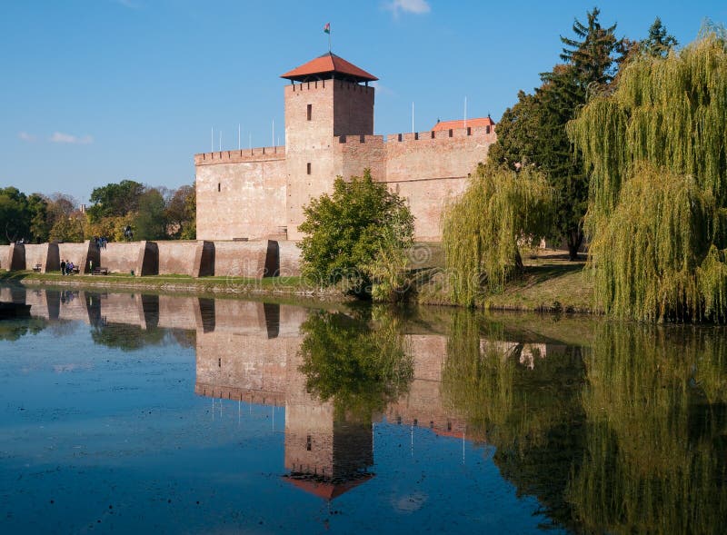 Le château dans Gyula, Hongrie