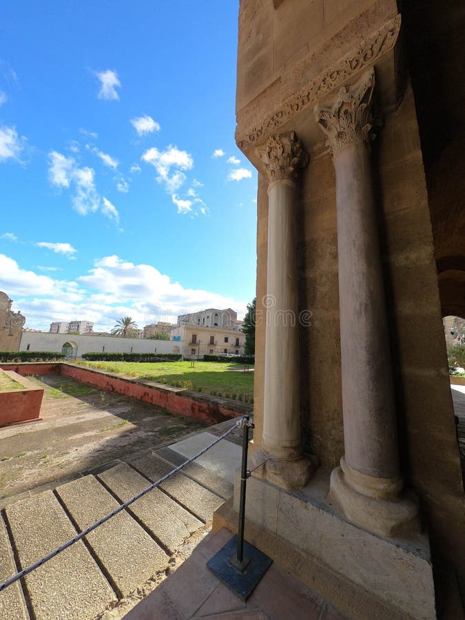 La Zisa, Arab-Norman castle in Palermo Sicily, Italy. Unesco World Heritage. La Zisa, Arab-Norman castle in Palermo Sicily, Italy. Unesco World Heritage.