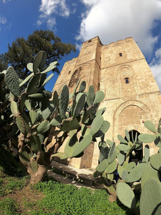 La Zisa, Arab-Norman castle in Palermo Sicily, Italy. Unesco World Heritage. La Zisa, Arab-Norman castle in Palermo Sicily, Italy. Unesco World Heritage.