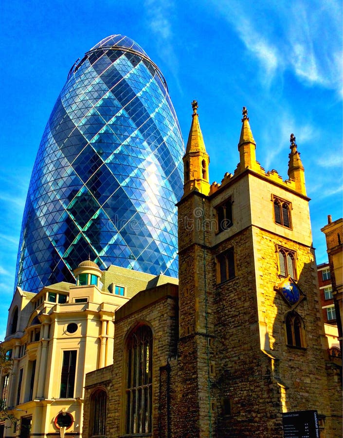 Le cornichon de Londres image stock. Image du europe 48417129