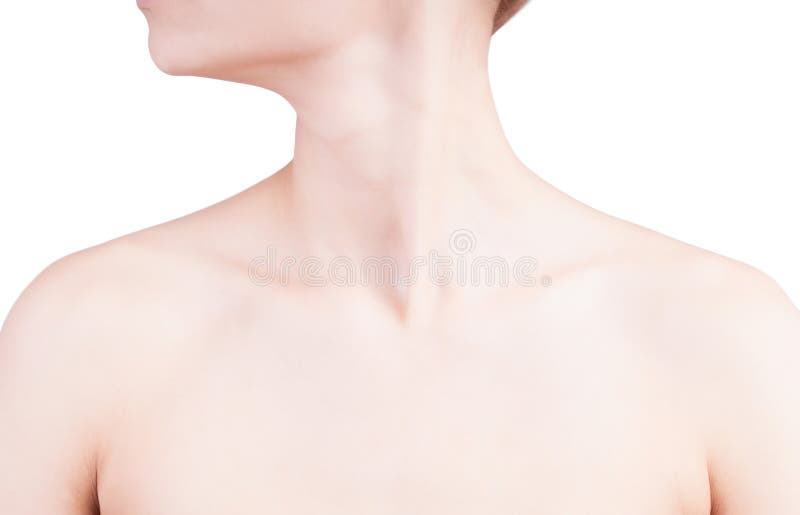 Le cou et les épaules de la femme photo libre de droits Le cou et les épaules de la femme photo libre de droits