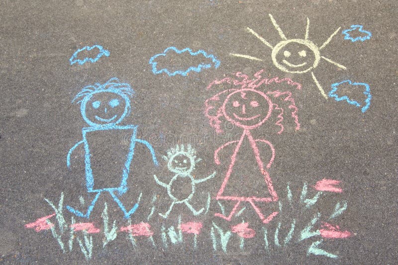 Le Dessin Des Enfants Avec La Craie Sur L Asphalte Famille Sans Le Papa Biffes Papa Maman Et Bebe Sujet De Divorce De Famille Photo Stock Image Du Detruit Abus Le Dessin Des Enfants Avec La Craie Sur L Asphalte Famille Sans Le Papa Biffes Papa Maman Et Bebe Sujet De Divorce De Famille Photo Stock Image Du Detruit Abus