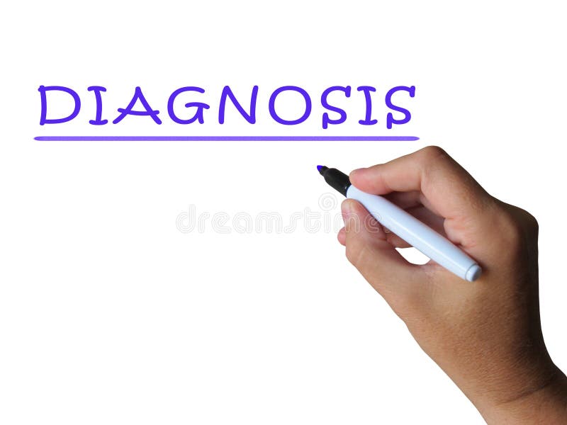 Le diagnostic Word montre la conclusion médicale