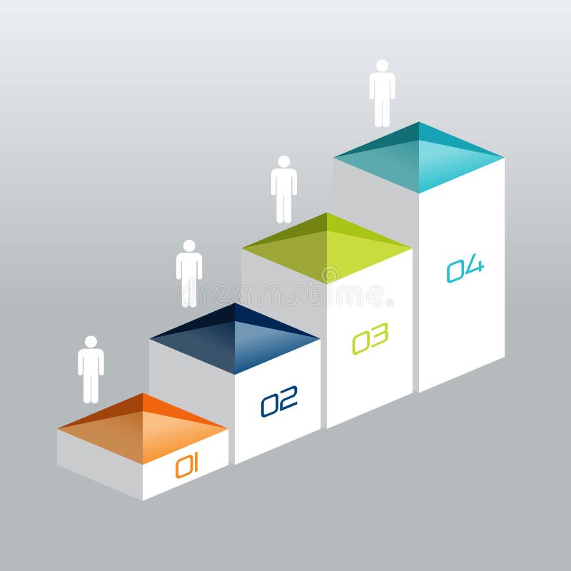 Le diagramme du vecteur 3D d'Infographic d'escalier, graphique, diagramme numérique, déroulement des opérations, numérotent l'opt illustration de vecteur Le diagramme du vecteur 3D d'Infographic d'escalier, graphique, diagramme numérique, déroulement des opérations, numérotent l'opt illustration de vecteur