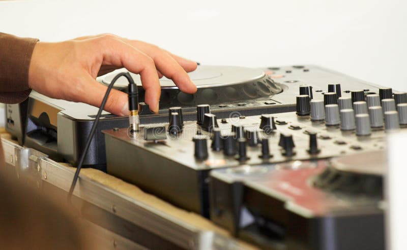 Le DJ photos stock Le DJ photos stock