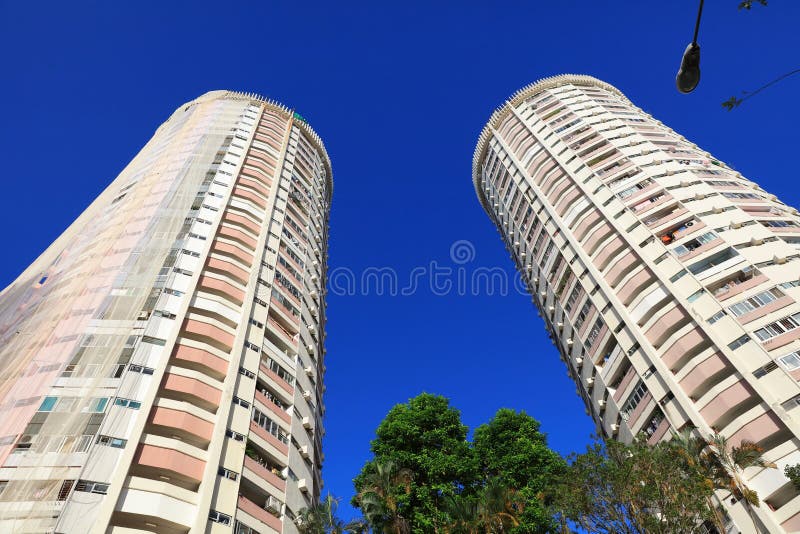 le domaine de logement à caractère social chez Hong Kong photo libre de droits le domaine de logement à caractère social chez Hong Kong photo libre de droits