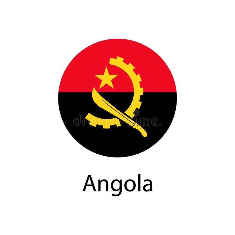 Drapeau Angola idéal pour une façade ou être agité à la main