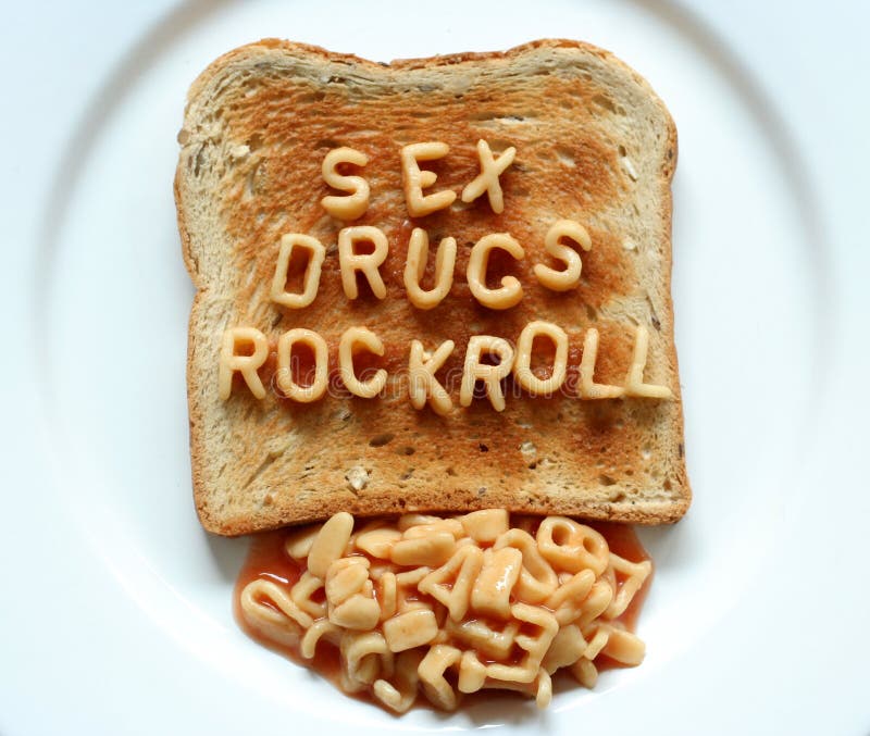 Le droghe del sesso oscillano il pane tostato del rullo immagine stock Le droghe del sesso oscillano il pane tostato del rullo immagine stock