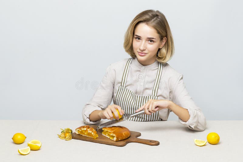 Le festin i de citron cuisine ici photographie stock