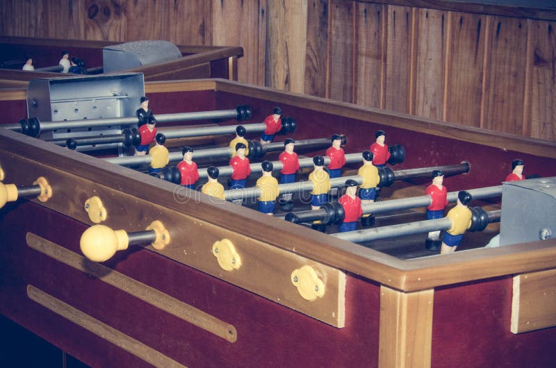 Le football de table de ??? photos stock Le football de table de ??? photos stock