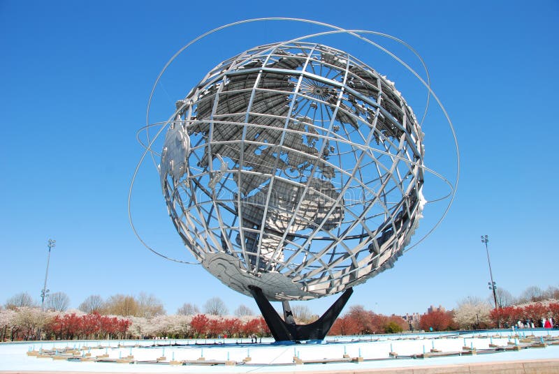 Le Globe D'Exposition Universelle Dans NYC Photo éditorial Image du