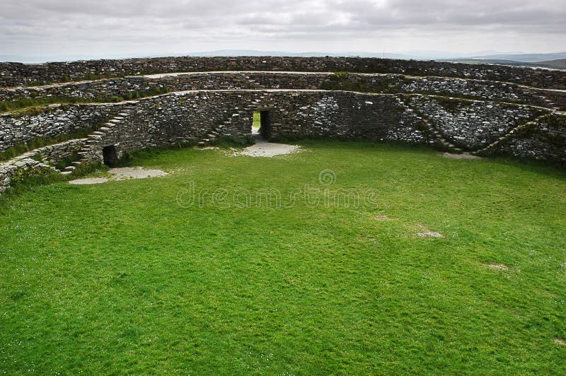 Le Grianan d'Aileach images libres de droits Le Grianan d'Aileach images libres de droits