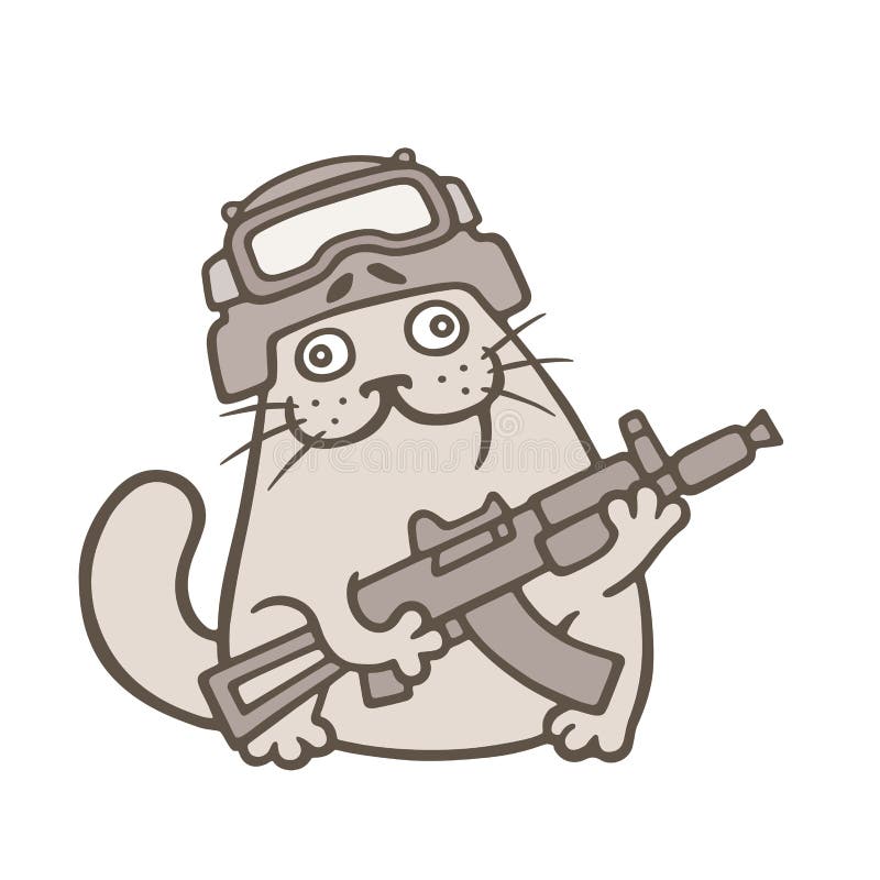 Les Forces Speciales De Chat Drole Ont Arme Et Preparent Pour La Bataille Illustration De Vecteur Illustration De Vecteur Illustration Du Automatique Placez Les Forces Speciales De Chat Drole Ont Arme Et Preparent Pour La Bataille Illustration De Vecteur Illustration De Vecteur Illustration Du Automatique Placez