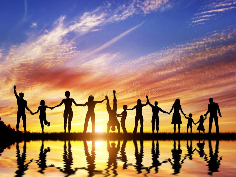 Le groupe heureux de personnes diverses, amies, famille, team ensemble photos stock