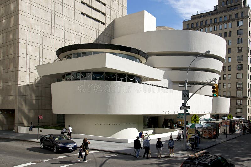 Le Guggenheim, New York City Photo éditorial Image du contemporain, architecte 20806981