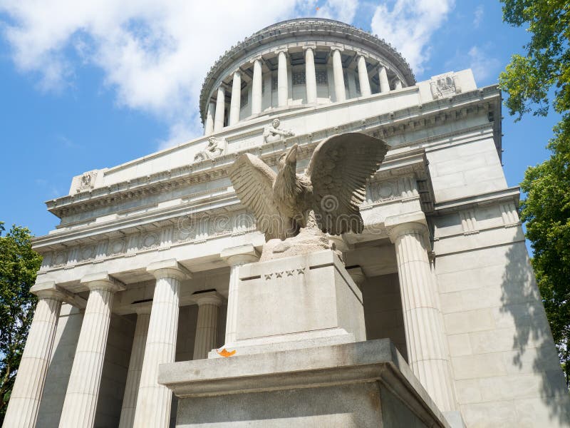 The General Grant National Memorial in New York. The General Grant National Memorial in New York