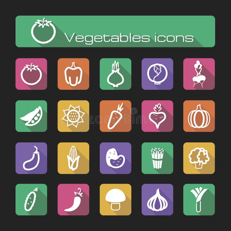 Le icone hanno messo le verdure