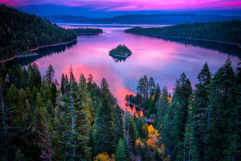 Le lac Tahoe photographie stock Le lac Tahoe photographie stock