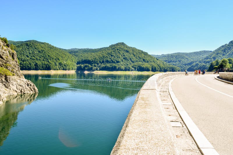 Le lac Vidradu photos stock Le lac Vidradu photos stock