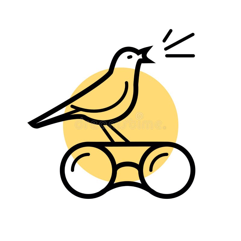 Le Logo D'observation D'oiseaux Illustration de Vecteur - Illustration du  birdwatching, ornithologiste: 191322190