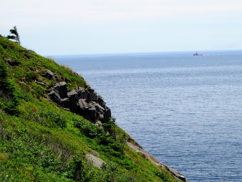 Le long de, océan atlantique, fond, baie, beau, bleu, bleu ciel, peut photos stock Le long de, océan atlantique, fond, baie, beau, bleu, bleu ciel, peut photos stock