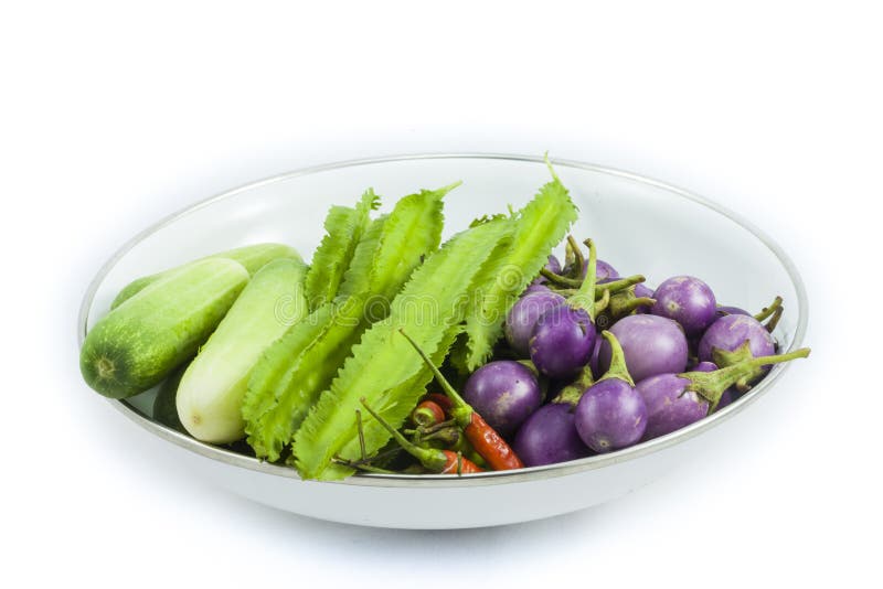 Le légume thaïlandais local images stock Le légume thaïlandais local images stock