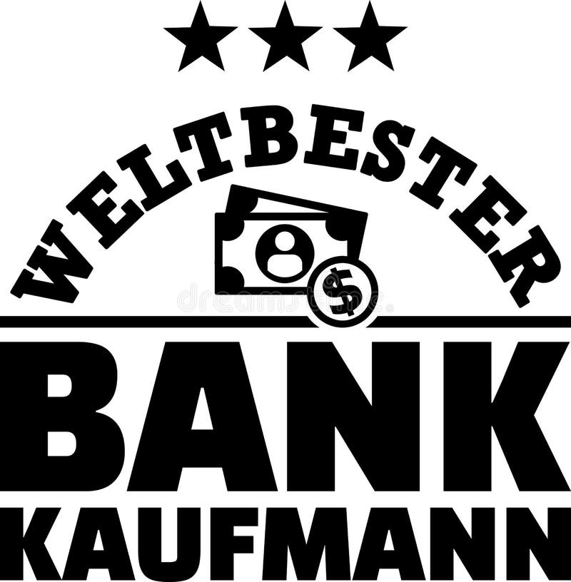 Le meilleur Allemand masculin de banquier des mondes illustration de vecteur Le meilleur Allemand masculin de banquier des mondes illustration de vecteur