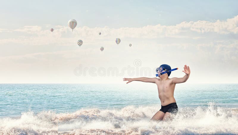 Le mie grandi vacanze estive fotografia stock Le mie grandi vacanze estive fotografia stock