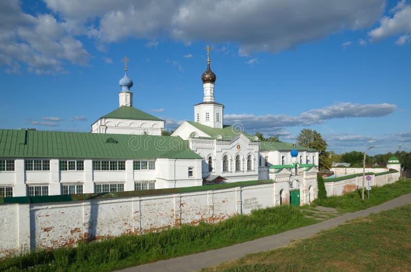 Le monastère de Spaso-Preobrazhensky à Riazan, Russie image stock Le monastère de Spaso-Preobrazhensky à Riazan, Russie image stock