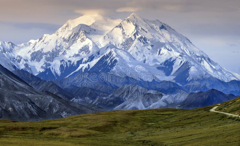 Le mont McKinley - parc national de Denali - l'Alaska