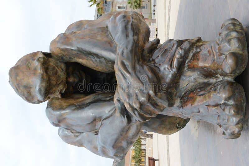 Le monument aux victimes de la terreur à Carthagène photos libres de droits Le monument aux victimes de la terreur à Carthagène photos libres de droits