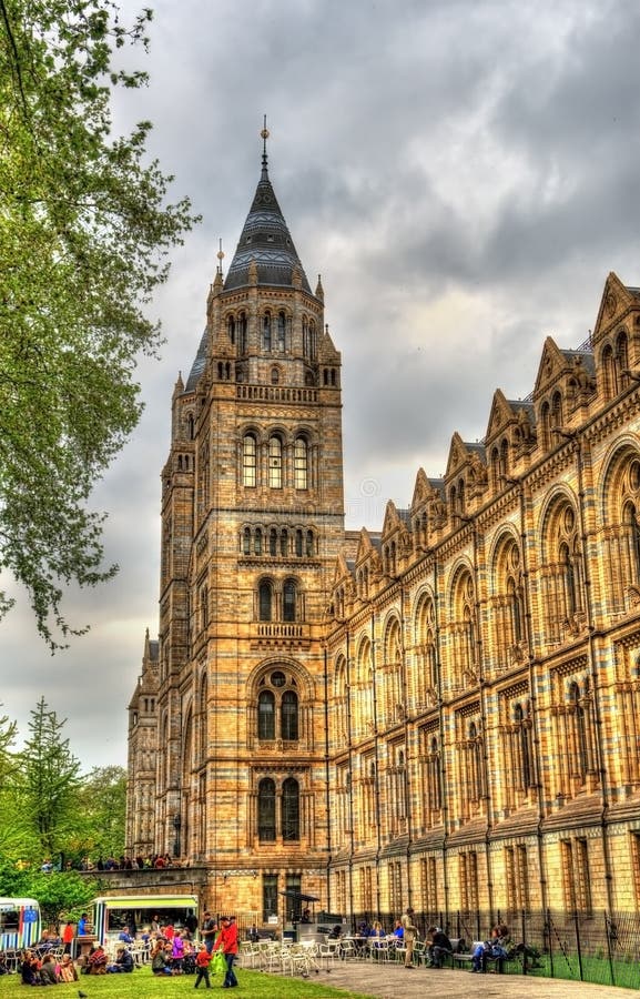Le musée d'histoire naturelle à Londres photo stock Le musée d'histoire naturelle à Londres photo stock