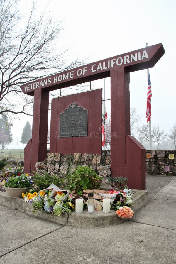 Le mémorial aux vétérans autoguident de la Californie dans Yountville, Calif photos libres de droits Le mémorial aux vétérans autoguident de la Californie dans Yountville, Calif photos libres de droits