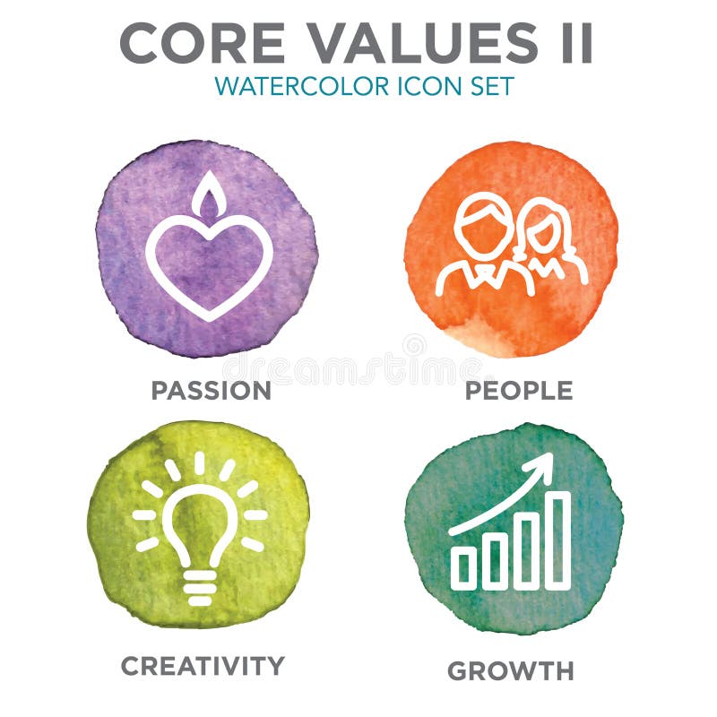 Le noyau de société évalue des icônes d'ensemble pour des sites Web ou Infographics illustration stock Le noyau de société évalue des icônes d'ensemble pour des sites Web ou Infographics illustration stock