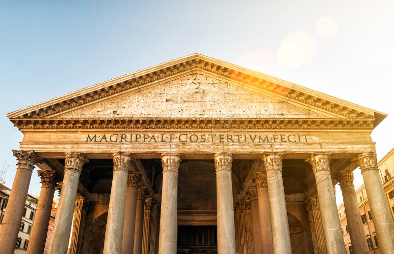 Le Panthéon à Rome, Italie photo stock Le Panthéon à Rome, Italie photo stock
